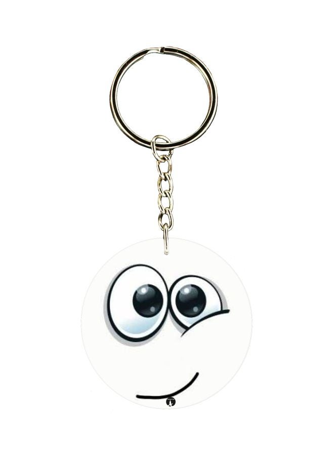 BP Eyes Themed Keychain