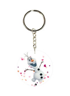 Olaf Themed Keychain