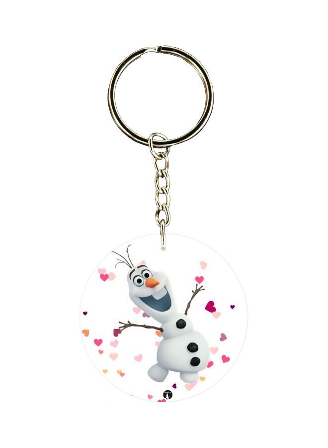 BP - Olaf Themed Keychain - Image 1
