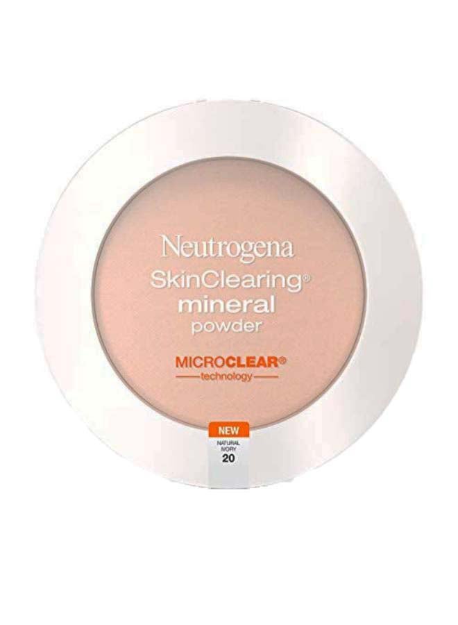 Neutrogena Skin Clearing Mineral Foundation Powder 20 Natural Ivory  - Image 1