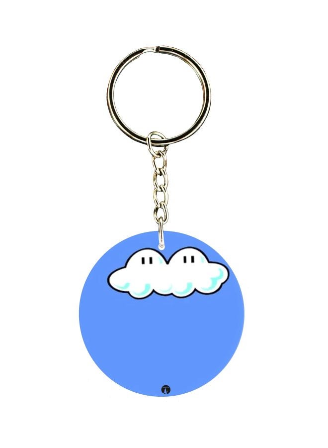 BP Cartoon Themed Single Sided Keychain 