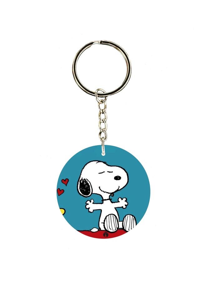 BP Cartoon Themed Single Sided Keychain