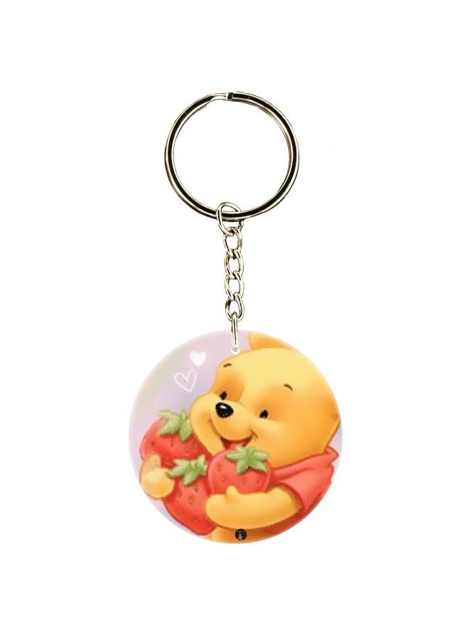 BP Cartoon Themed Single Sided Keychain