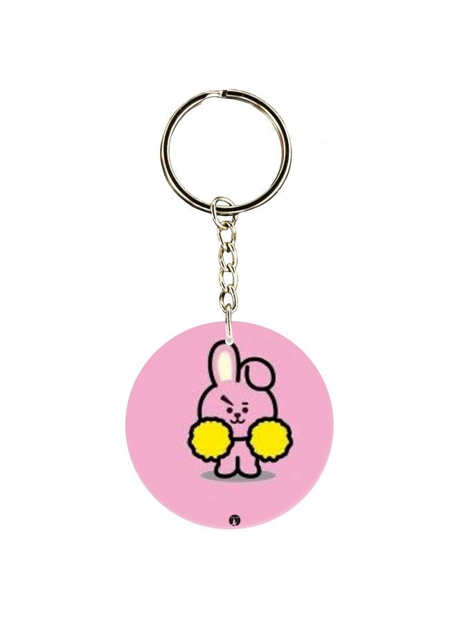 BP Cartoon Themed Single Sided Key Chain