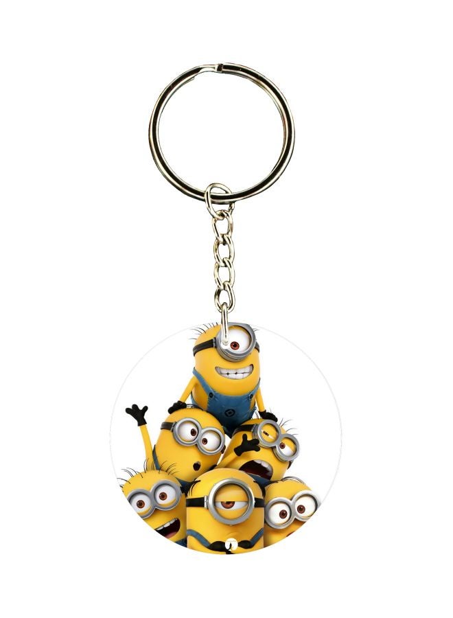 BP Cartoon Themed Single Sided Key Chain