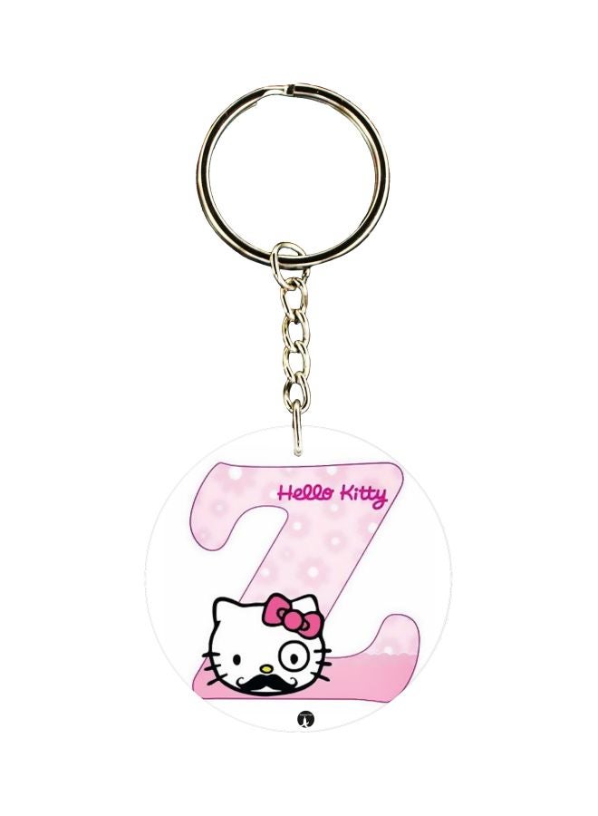 BP Hello Kitty Letter Z Printed Keychain