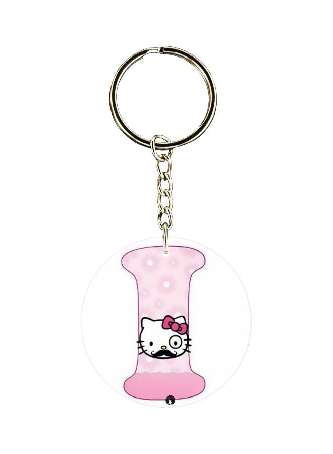 BP Hello Kitty Letter I Printed Keychain
