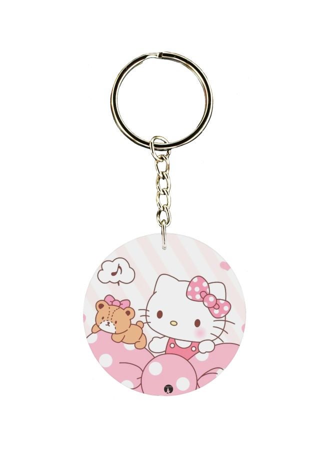 BP Kitty Cartoon Themed Keychain