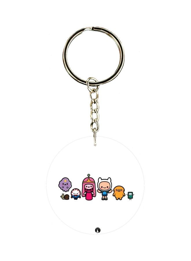 BP Animated Character Printed Keychain