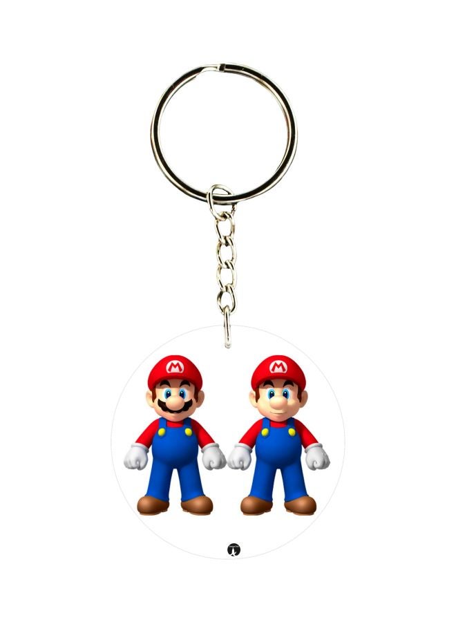 BP Cartoon Character Printed Keychain