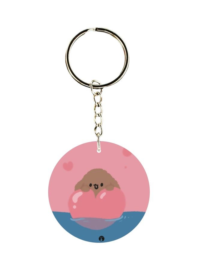 BP Cute Cartoon Bear Themed Keychain