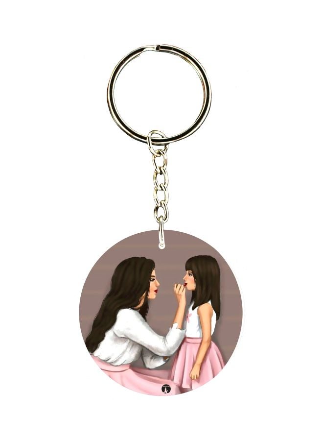 BP Mother And Daughter Themed Keychain