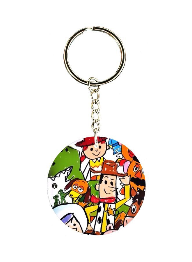 سلسلة مفاتيح بطبعة شخصية من فيلم "Toy Story"