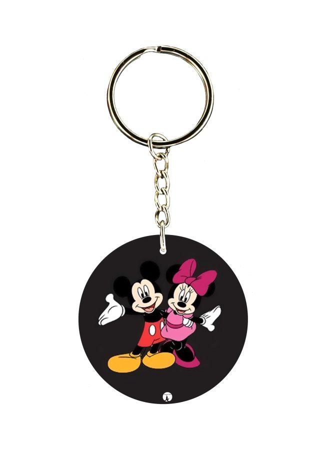 BP Minnie And Mickey Mouse Theme Key Chain