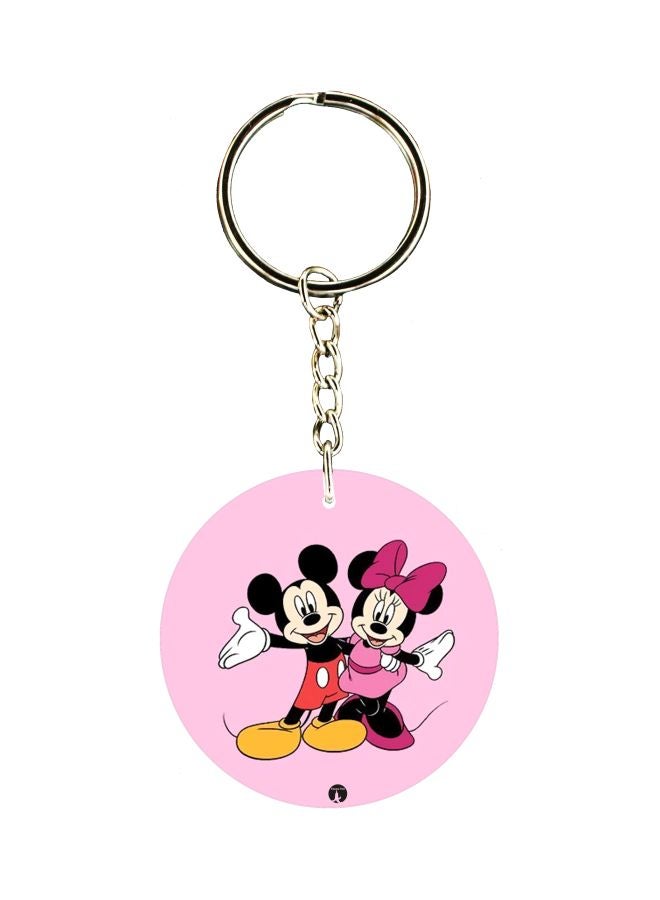 BP Minnie And Mickey Mouse Theme Key Chain
