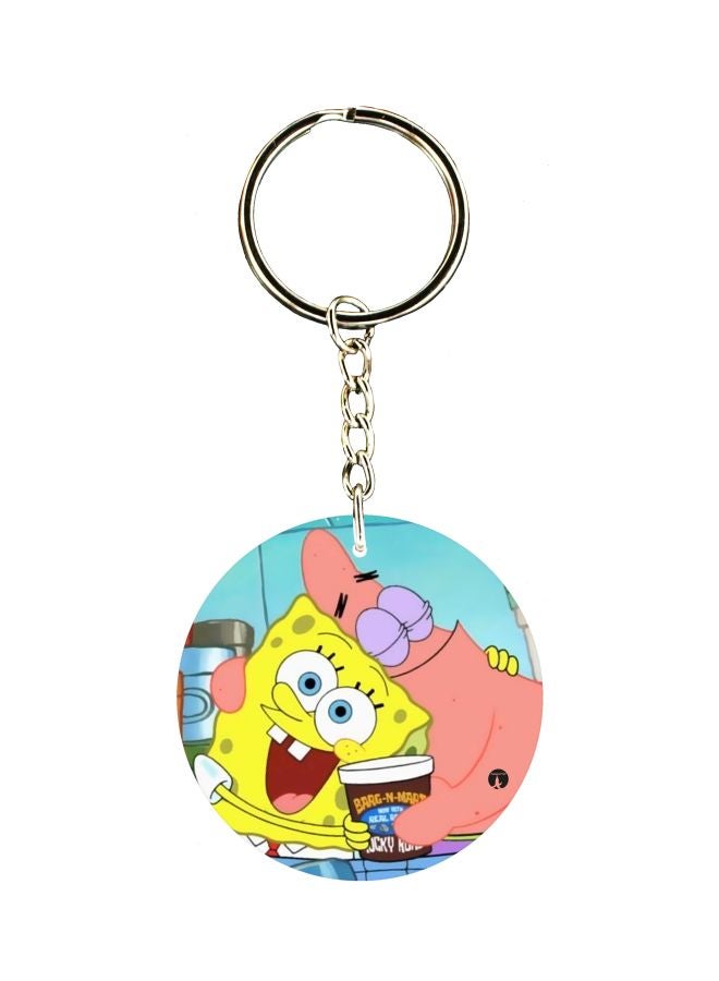 سلسلة مفاتيح بطبعة مستوحاة من مسلسل Sponge Bob