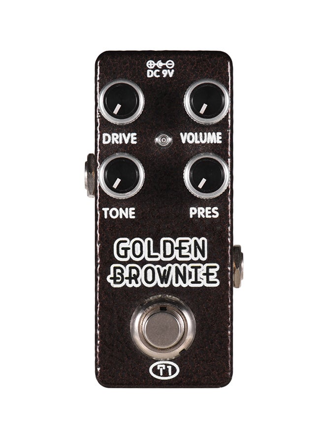 Golden Brownie Distortion Pedal