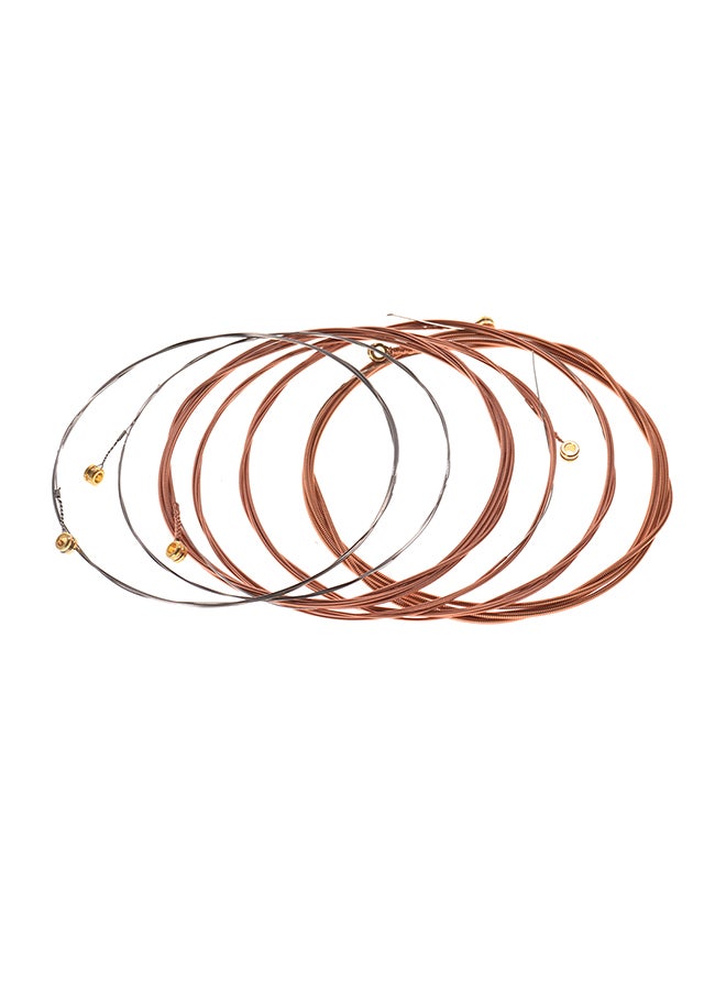 زيكو مجموعة أوتار جيتار بغشاء سداسي مكونة من 6 قطع