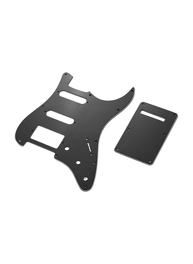 Generic Guitar Pickguard Scratch Plate And Back Plate Set