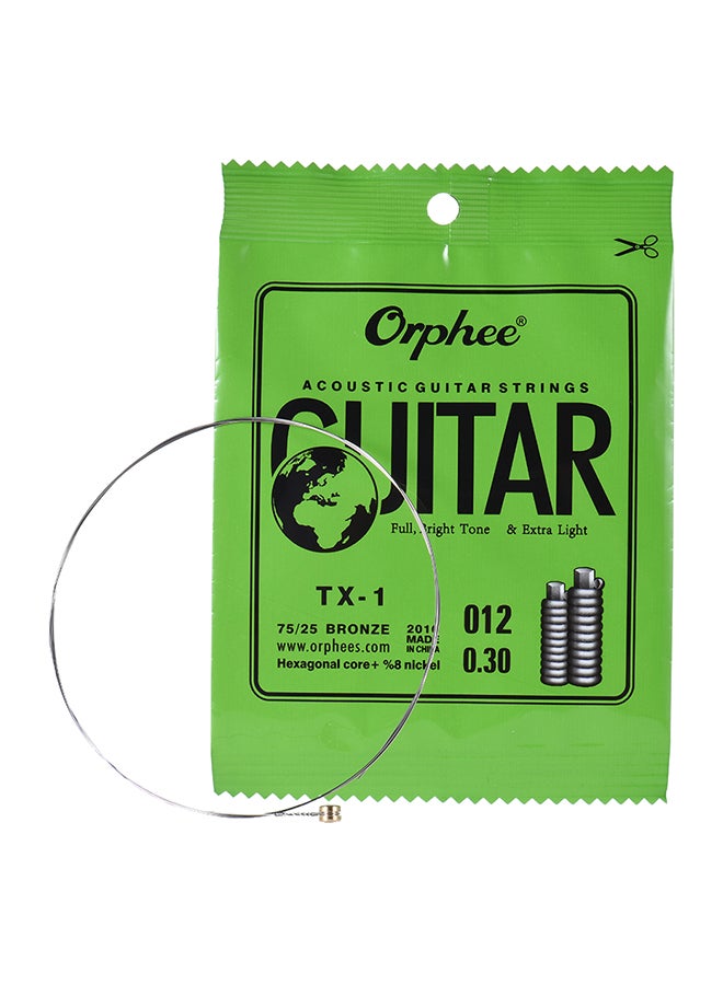 Orphee TX-1 Single Acoustic Guitar String