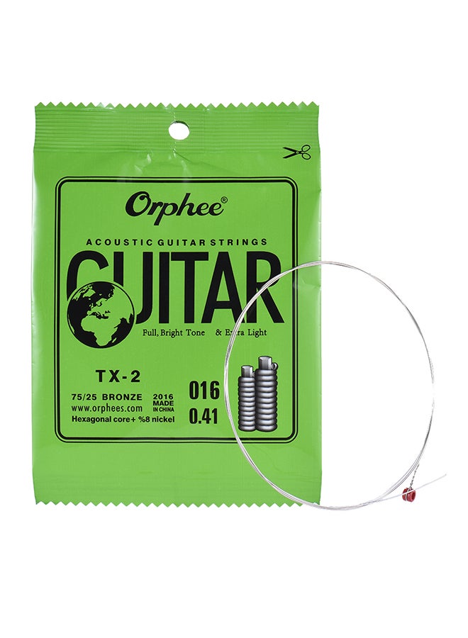Orphee TX-2 Single Acoustic Guitar String
