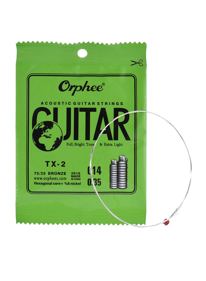 Orphee TX-2 Single Acoustic Guitar String