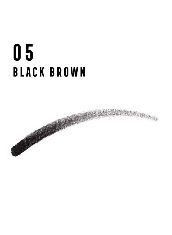 Real Brow Fill & Shape Eye Pencil 05 Black Brown