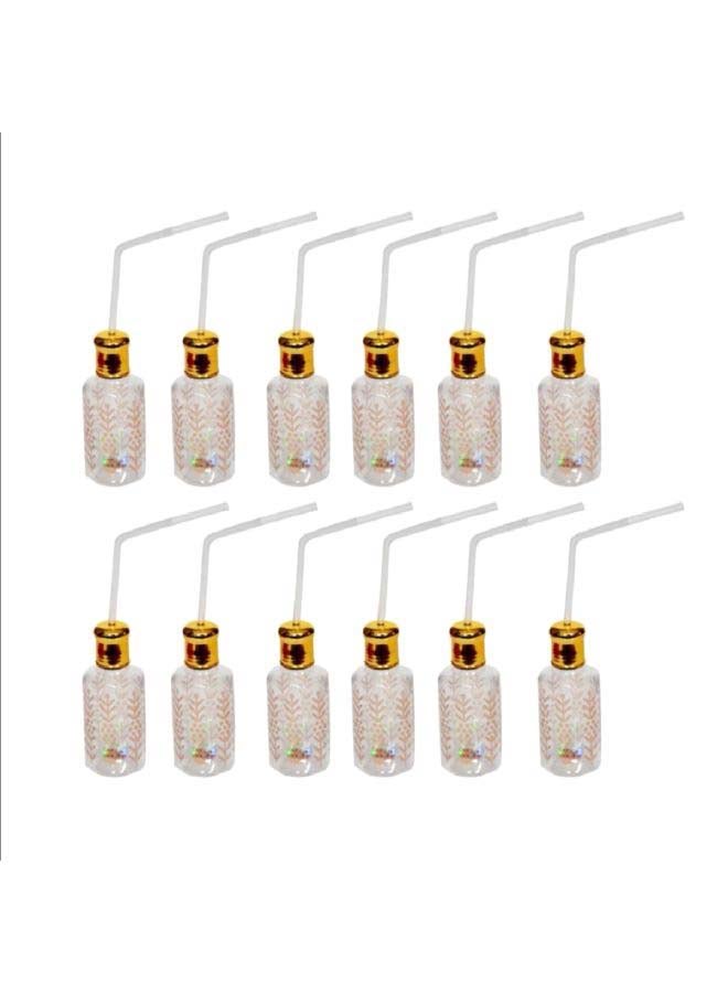 China - 12-Piece Flask Bottle Set Clear 150ml - Image 1