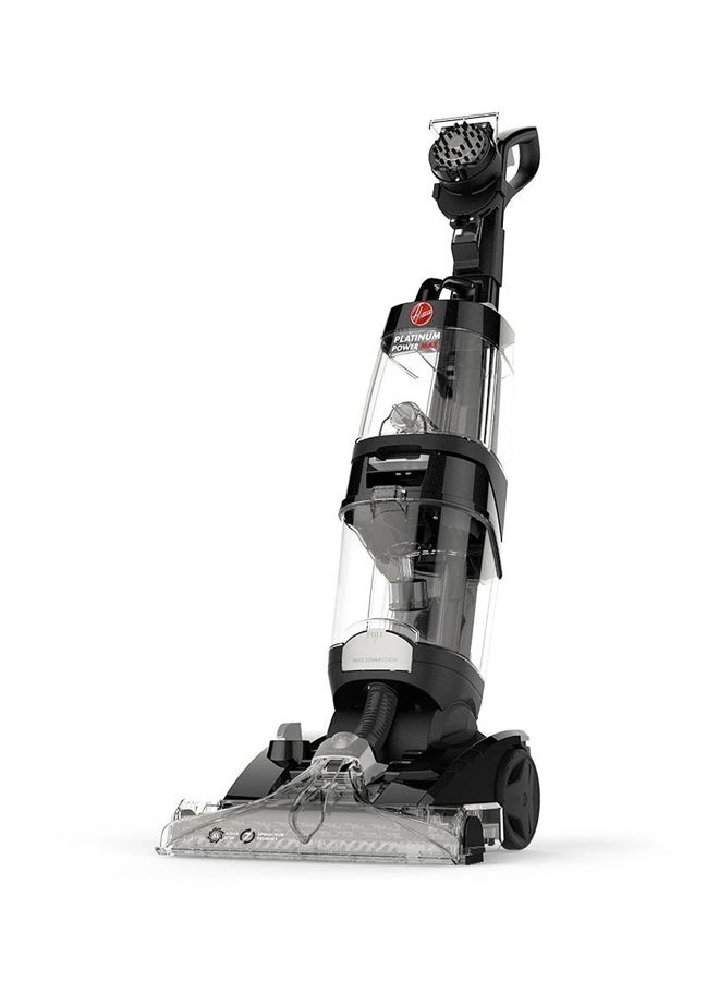 هوفر فرشاة ومكنسة غسل كهربائية بلاتينيوم 3.5 L 1200 W CWKTH012 أسود/شفاف - Image 2