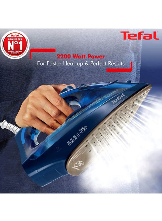 Tefal - Maestro Plus Steam Iron 270.0 ml 2200.0 W FV185201 blue - Image 1