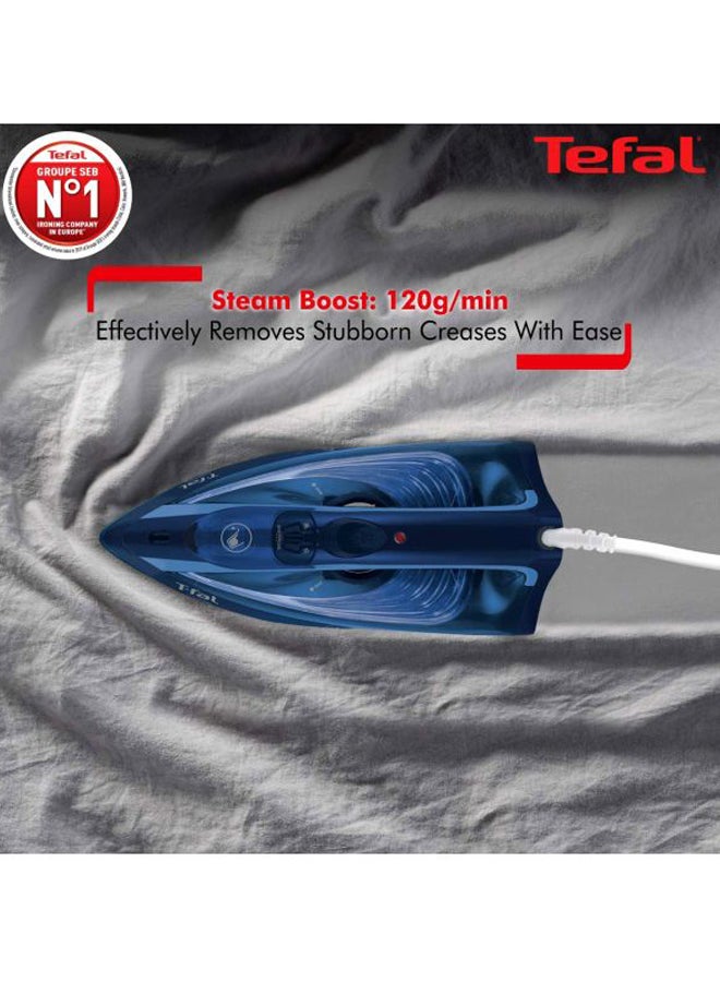 Tefal - Maestro Plus Steam Iron 270.0 ml 2200.0 W FV185201 blue - Image 1