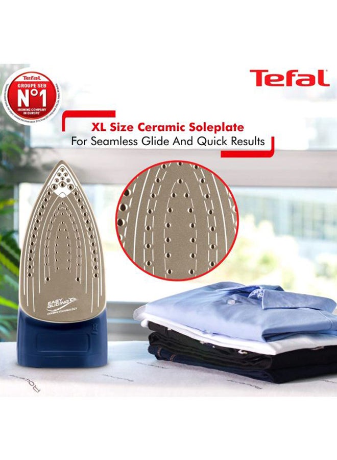 Tefal - Maestro Plus Steam Iron 270.0 ml 2200.0 W FV185201 blue - Image 1