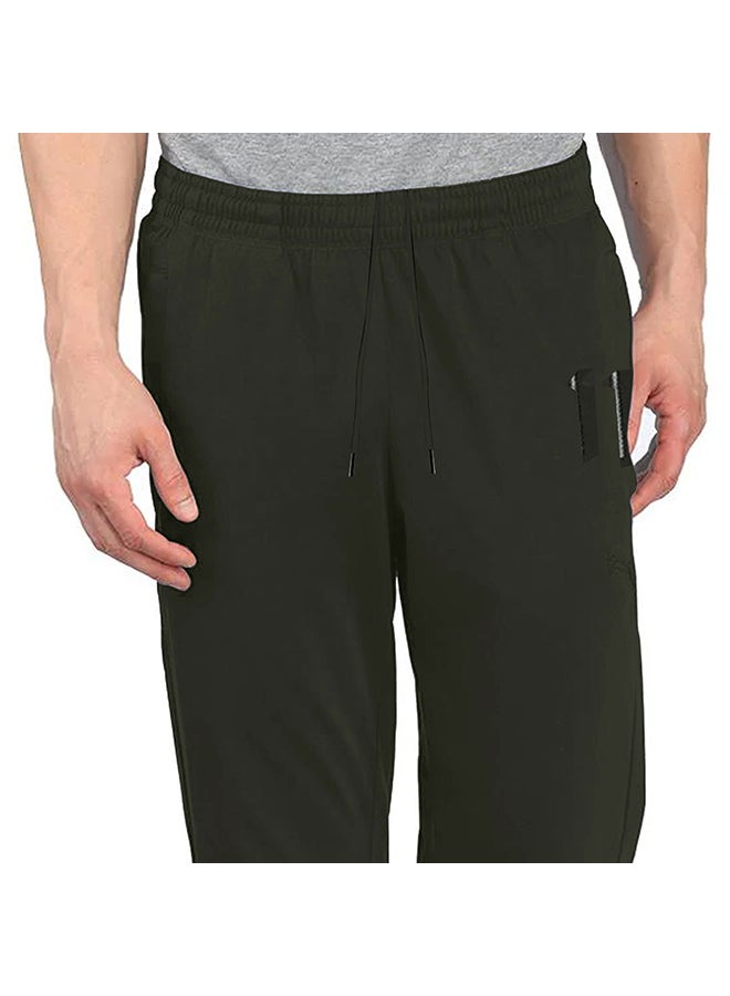 Generic - Solid Design Drawstring Sweatpants Dark Grey - Image 1