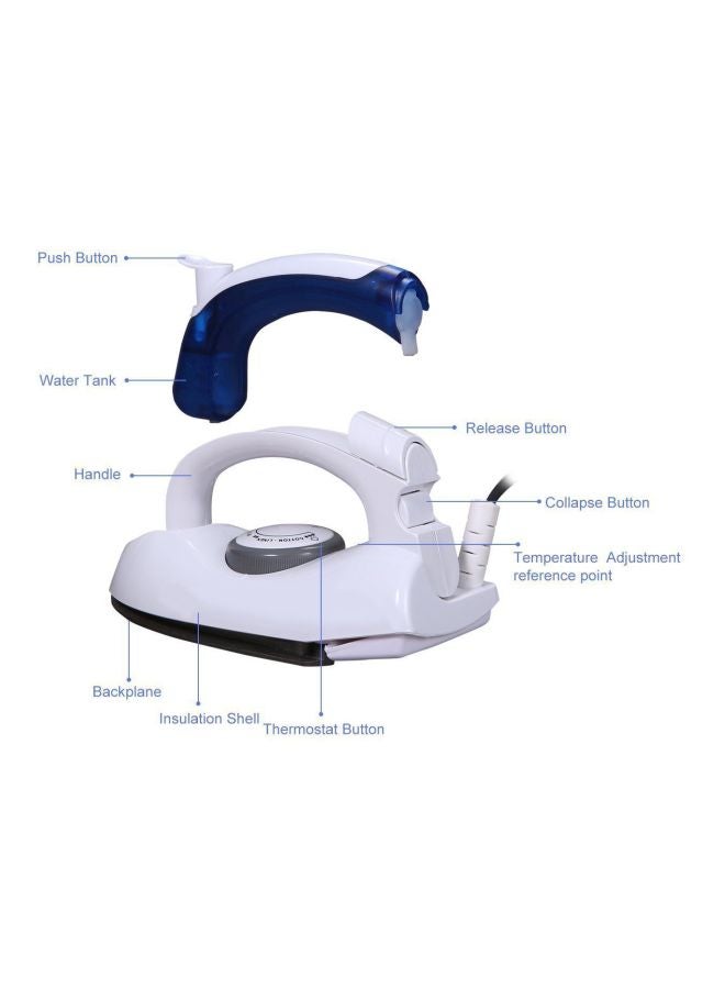 سوكاني أداة كي بالبخار بقدرة 700 وات 700 W 6047 أبيض/أزرق - Image 3