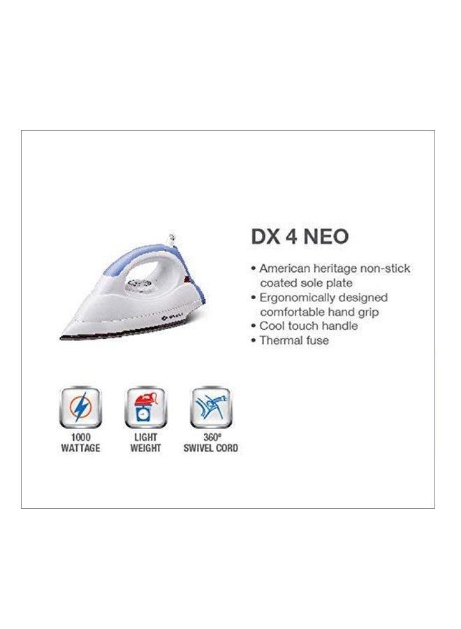 Bajaj - Dry Iron 1000.0 W B07MJGRV6D White/Blue - Image 1