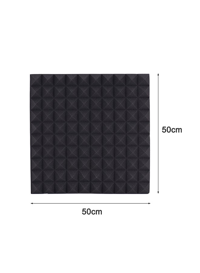 6-Piece Recording Studio Soundproof Wedge Foam - Image 4