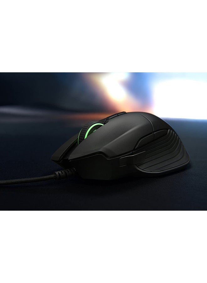 RAZER - Basilisk Wired FPS Gaming Mouse With True 16000 DPI 5G Optical Sensor, Removable Switch, Customizable Scroll Wheel - Image 1