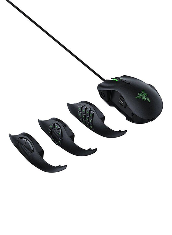 RAZER - Naga Trinity Gaming Mouse  16,000 DPI Optical Sensor, Chroma RGB Lighting, Interchangeable Side Plate w/ 2, 7, 12 Button Configurations, Mechanical Switches Black - Image 1
