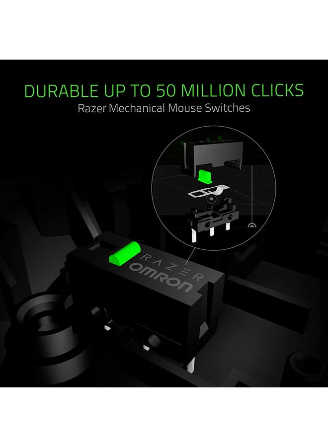 RAZER - Naga Trinity Gaming Mouse  16,000 DPI Optical Sensor, Chroma RGB Lighting, Interchangeable Side Plate w/ 2, 7, 12 Button Configurations, Mechanical Switches Black - Image 1