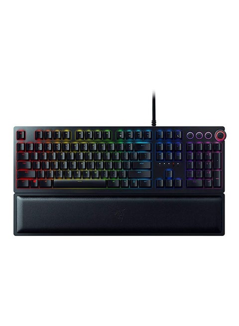 Huntsman Elite Gaming Keyboard Linear Red Optical Switch US Layout Black