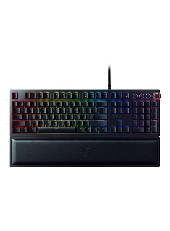 Huntsman Elite Gaming Keyboard Linear Red Optical Switch US Layout Black