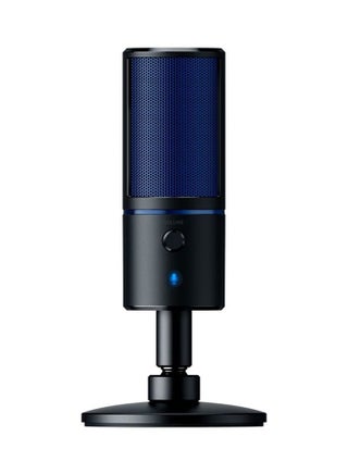 Seiren X for PS4 - Condenser Streaming Microphone with Built-in Shock Absorption and Professional-Quality Streaming Microphone - Wireless - v1594287283/N24320287A_1