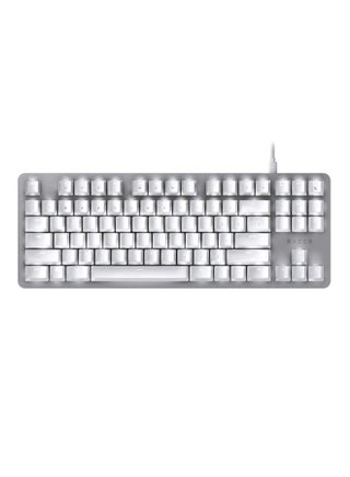 Black Widow Lite - Silent Mechanical Gaming Keyboard With White LED Backlighting For Enhanced Productivity, Orange Switches (Silent & Tactile) Mercury - v1594287351/N30511041A_1