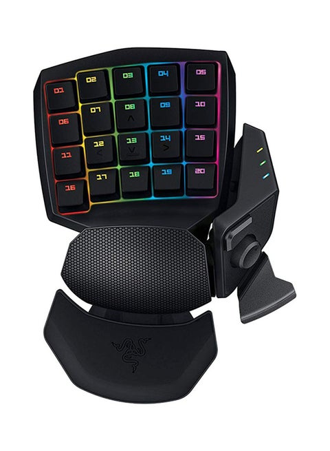 Orbweaver Chroma Wired Video Game Keyboard Black