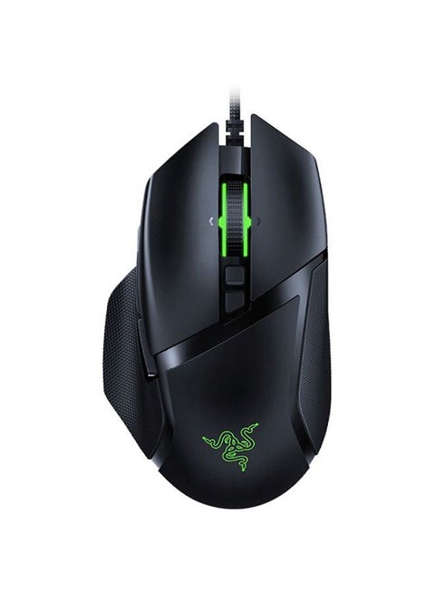 Razer Basilisk V2 Wired Gaming Mouse: 20K DPI Optical Sensor, Fastest Mouse Switch, Chroma RGB Lighting, 11 Programmable Buttons, Classic Black