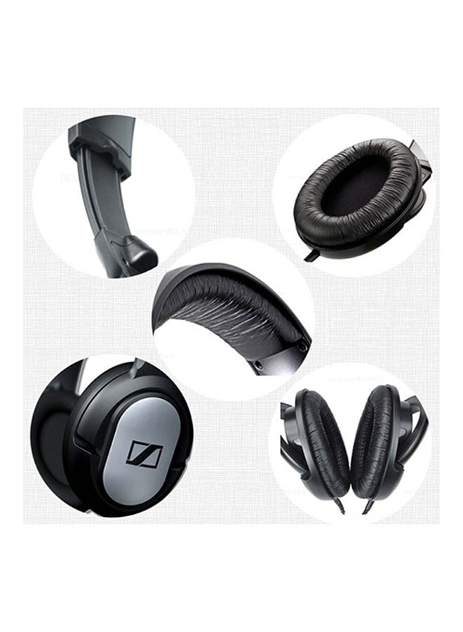 Sennheiser Over Ear Wired Headset With Mic Black  - Image 3