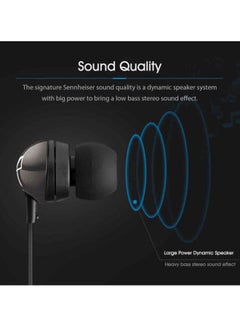 Sennheiser CX275S Wired In-Ear Earphones With Mic Black  - Image 5