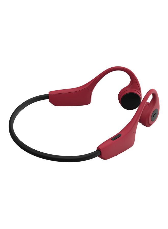 H10 On-Ear Bone Conduction Bluetooth Headset Red  - Image 2