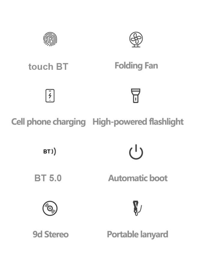F7 Bluetooth In-Ear Earbuds Blue