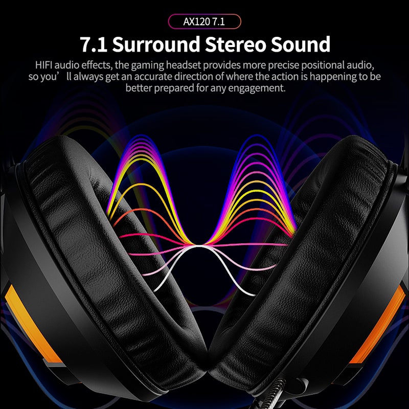 Ajazz Channel Stereo Gaming Wired Headset For PS4/PS5/XOne/XSeries/NSwitch/PC  - Image 5